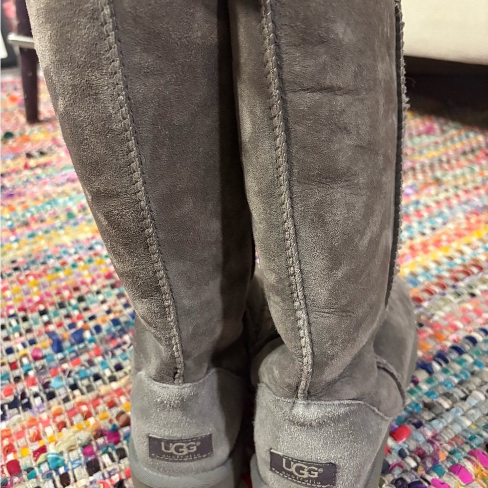 UGG Women's Charcoal Suede Boots